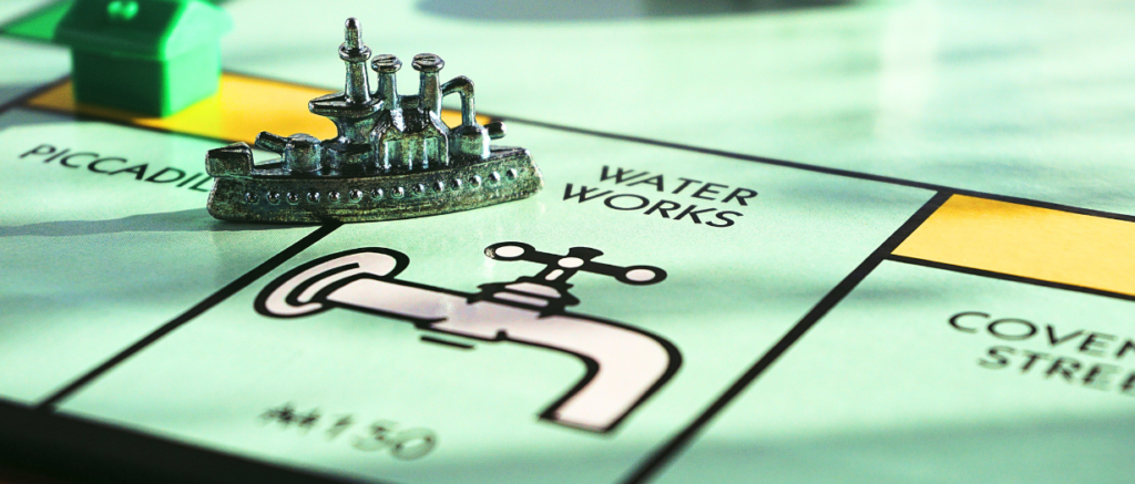 Picture of monopoly game